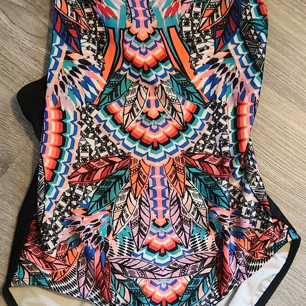 Art Class Colorful Patterned Kids One Piece